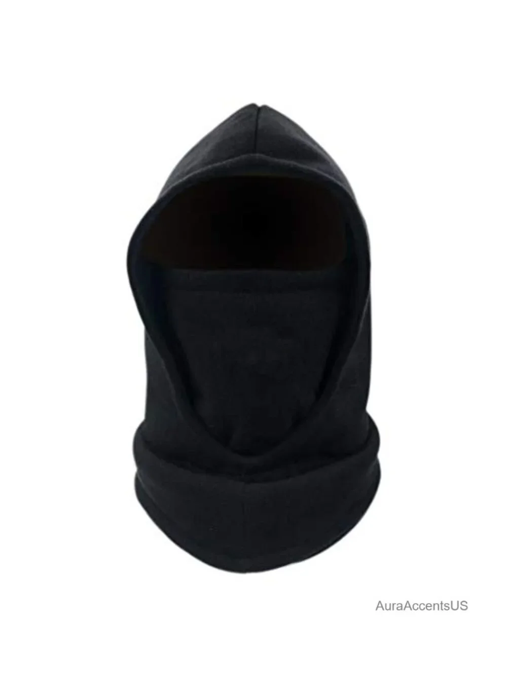 Hooded Scarf with Soft Fleece Lining, Winter Neck Warmer, One Size